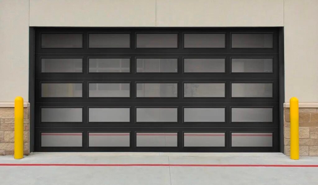 Architectural Series-Steel commercial garage door